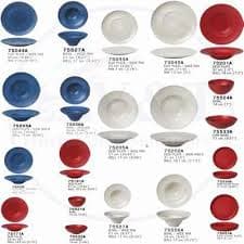 Restaurant tableware (cutlery, plates, glassware)