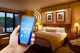 Technology solutions (hotel room tablets, smart locks)
